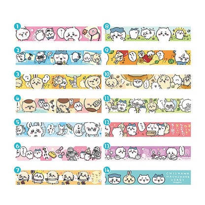 ちいかわ マスキングテープコレクション② 1BOX 14個入