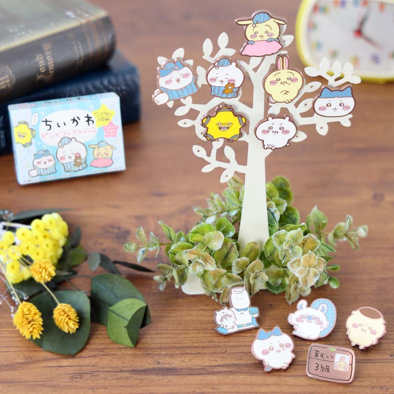 Chiikawa Pins Collection 2 (1 Box, 12 Pieces)