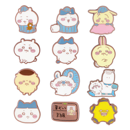 Chiikawa Pins Collection 2 (1 Box, 12 Pieces)