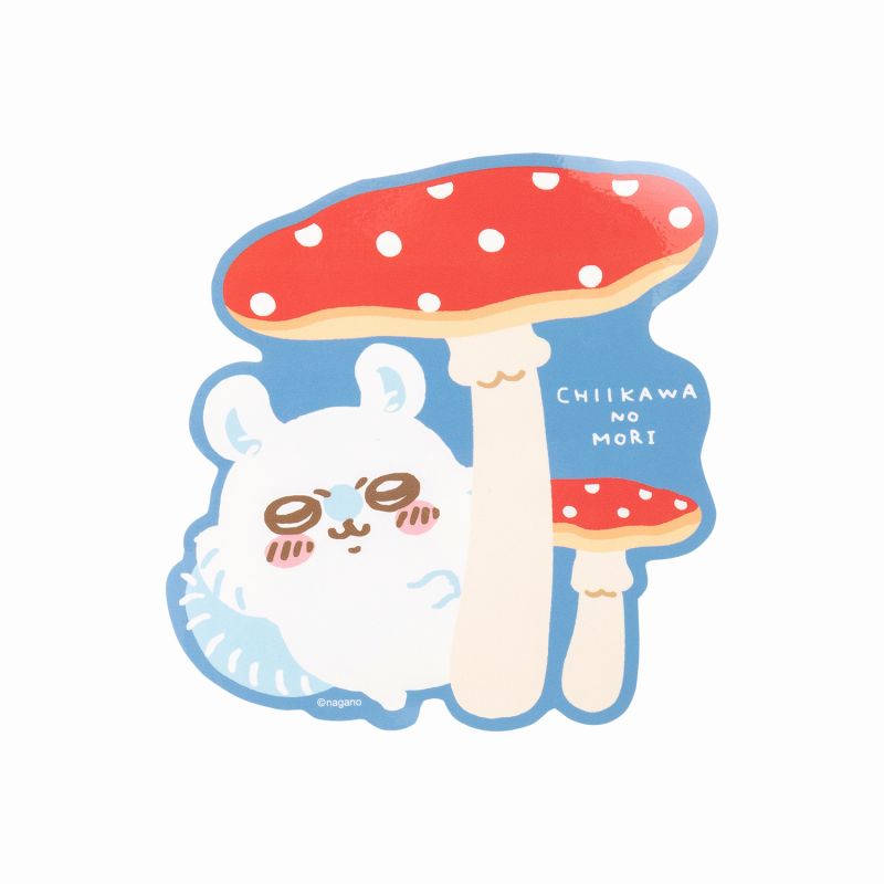 치이카와 유루컷 빅 스티커 (버섯 모몽가)