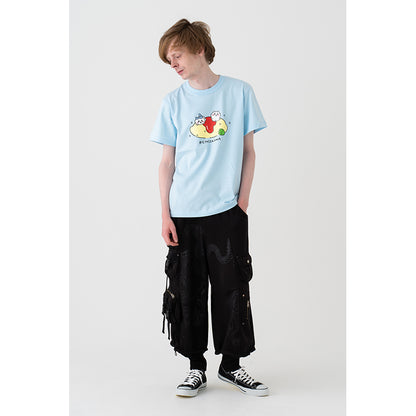 ちいかわ オムライス Tシャツ（ライトブルー）