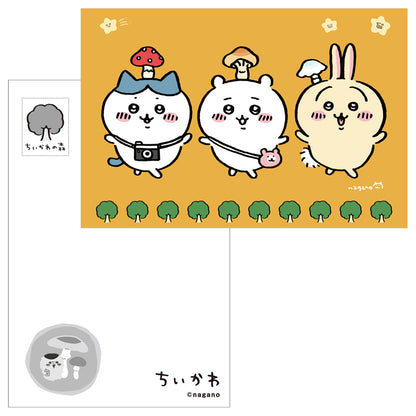 치이카와 포스트카드 (2) 버섯 ON