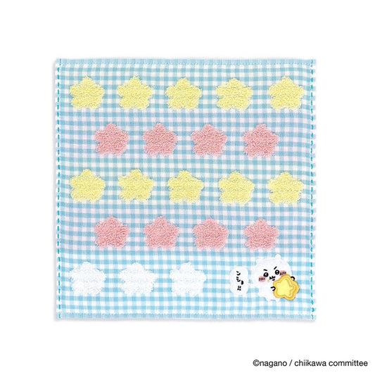 ちいかわ タオルハンカチ（スター ブルー）
