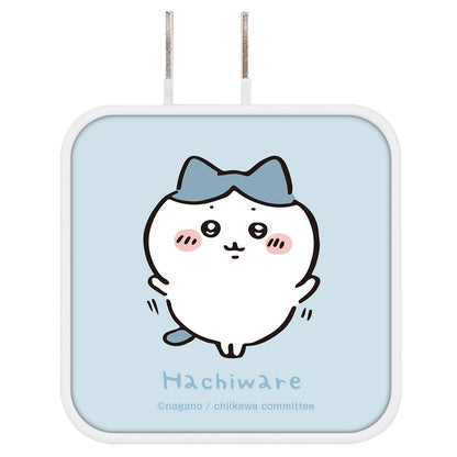 치이카와 USB/USB Type-C AC 어댑터 (하치와레)