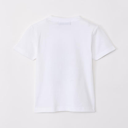 ちいかわ水族館 キッズTシャツ ドルフィンキック ホワイト（カメミラー付）