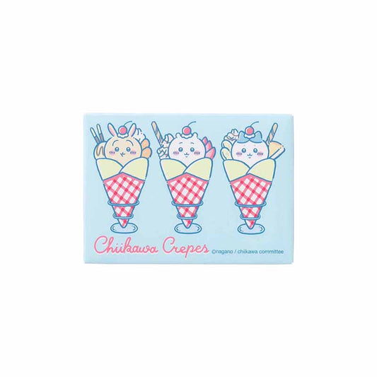 Chiikawa Crepe Square Magnet (Turned Into Crepe)