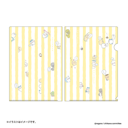 ちいかわ ひょっこりのぞくクリアファイル