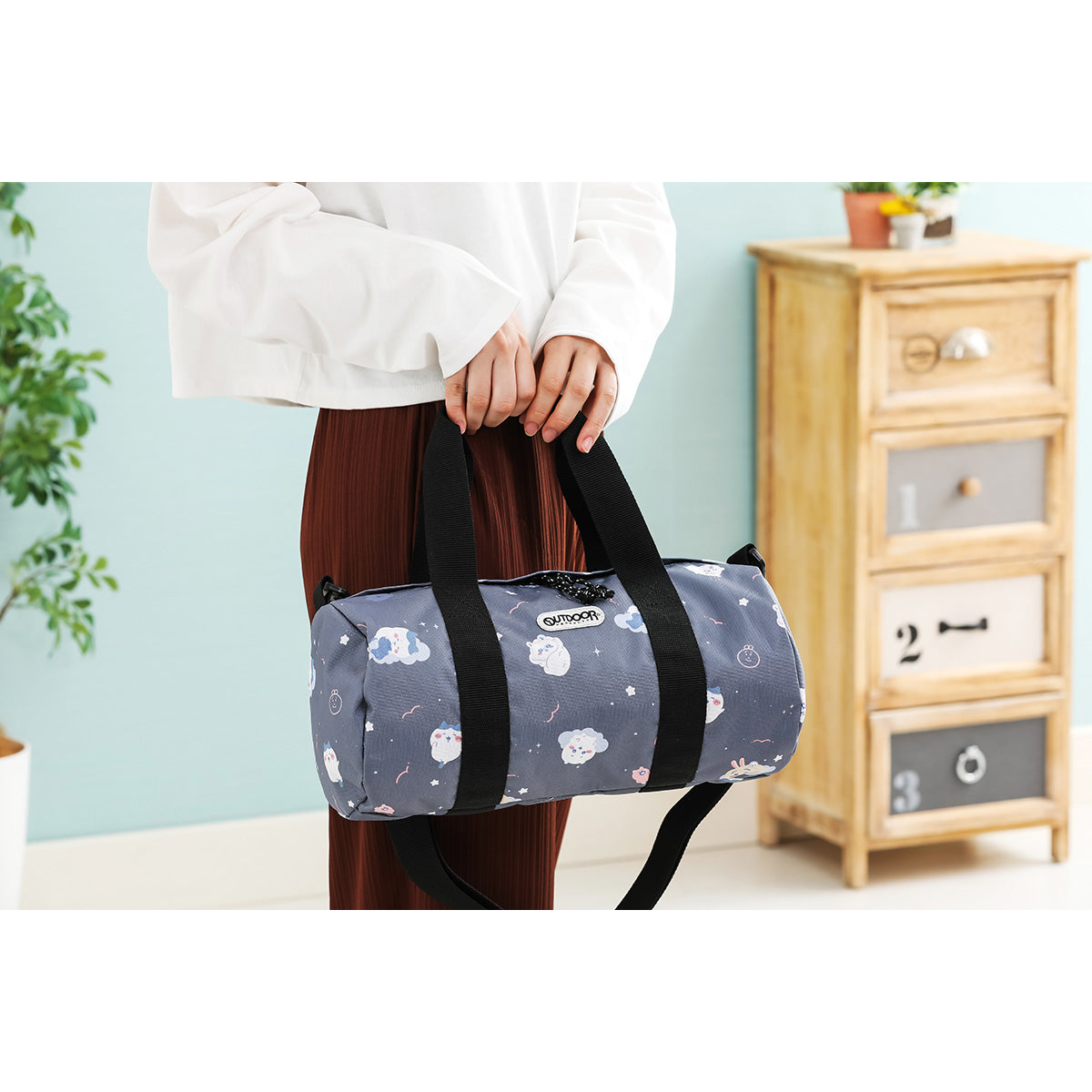치이카와×OUTDOOR PRODUCTS 보스턴백