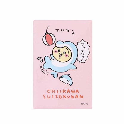 吉伊卡哇水族馆 方形磁铁（乌萨奇×海豚）