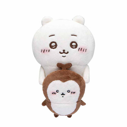 치이카와 데스크탑에서 지켜보는 걸이형 인형 (치이카와 & 딱정벌레)