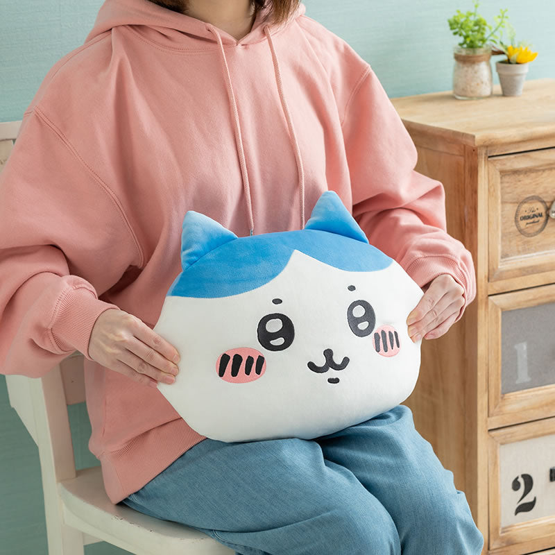 ちいかわ おかおクッション（ハチワレ）