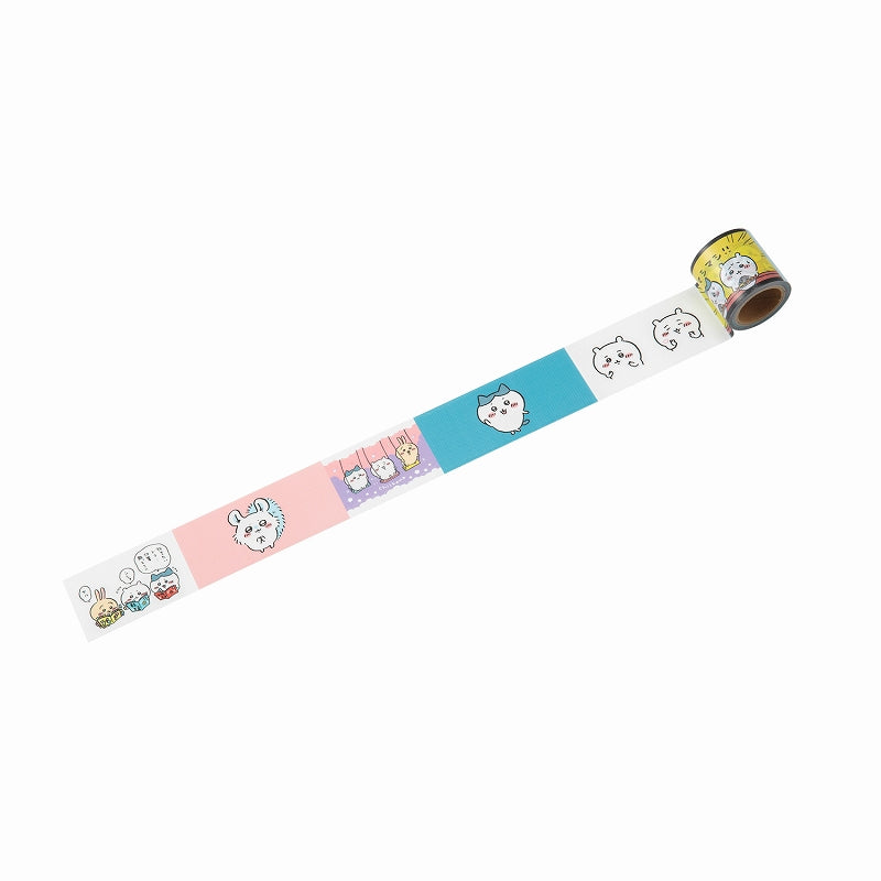 치이카와 마스킹 테이프 (베이스 컬러 일러스트)