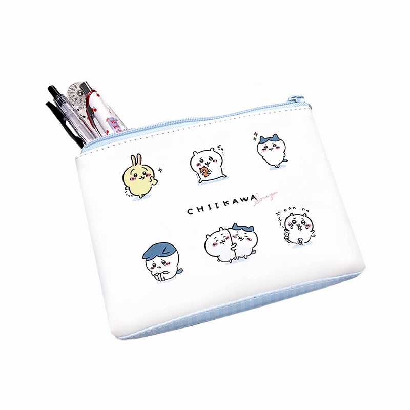Chiikawa Flat Pen Pouch (Check)