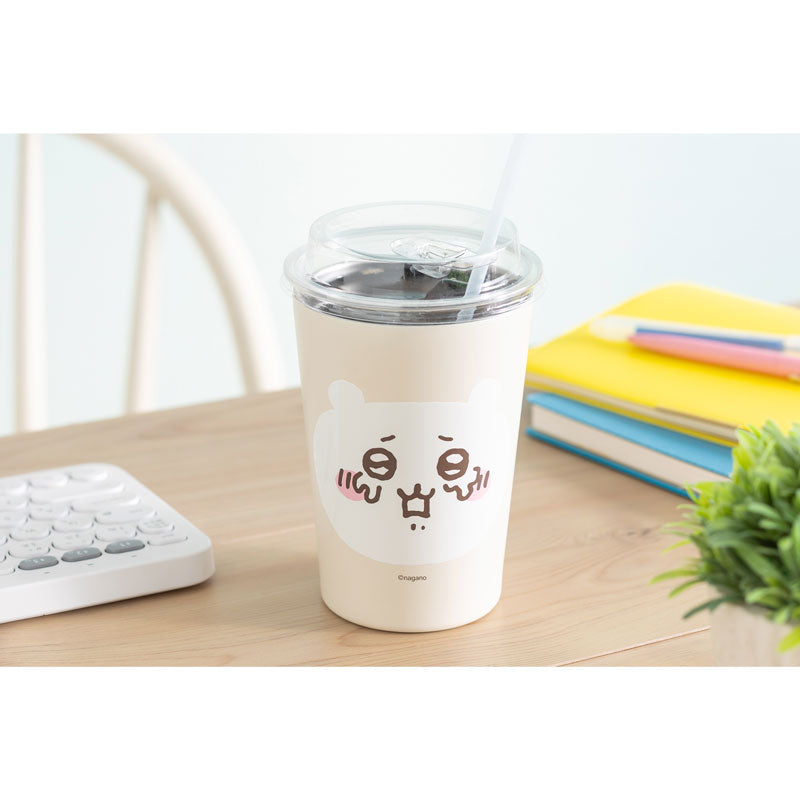 ちいかわ コンビニドリンクも入る保冷・保温タンブラー（泣いてる）