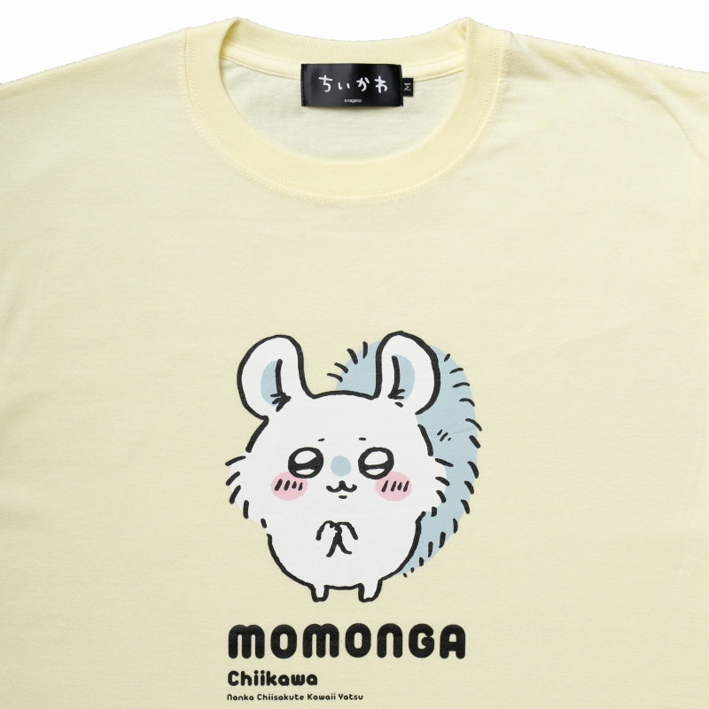 ちいかわ Tシャツ モモンガ フロストイエロー