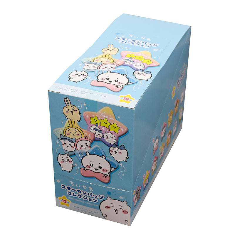 Chiikawa Star Badge Collection 1 Box, 12 Pieces