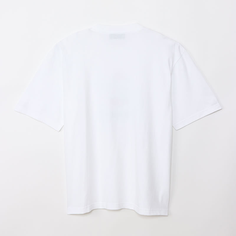 ちいかわ×マリオンクレープ ビッグTシャツ イチゴポロリ ホワイト