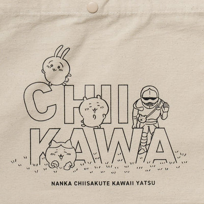 ちいかわ キャンバス サコッシュ 集合（ナチュラル）